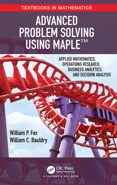 Couverture de l’ouvrage Advanced Problem Solving Using Maple