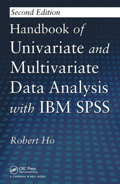Couverture de l’ouvrage Handbook of Univariate and Multivariate Data Analysis with IBM SPSS