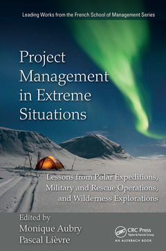 Couverture de l’ouvrage Project Management in Extreme Situations