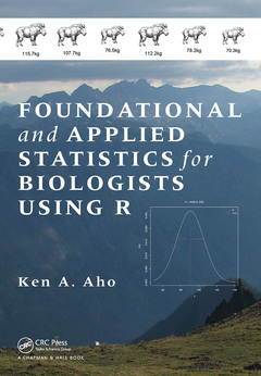 Couverture de l’ouvrage Foundational and Applied Statistics for Biologists Using R