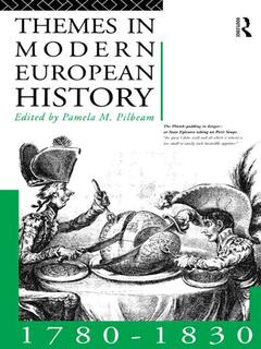 Couverture de l’ouvrage Themes in Modern European History 1780-1830