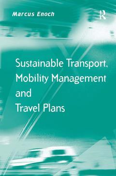 Couverture de l’ouvrage Sustainable Transport, Mobility Management and Travel Plans