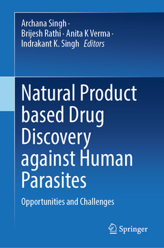 Couverture de l’ouvrage Natural Product Based Drug Discovery Against Human Parasites