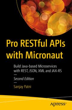 Couverture de l’ouvrage Pro RESTful APIs with Micronaut