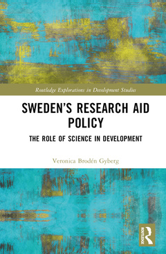 Couverture de l’ouvrage Sweden’s Research Aid Policy