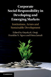 Couverture de l’ouvrage Corporate Social Responsibility in Developing and Emerging Markets