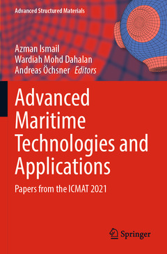 Couverture de l’ouvrage Advanced Maritime Technologies and Applications