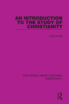 Couverture de l’ouvrage An Introduction to the Study of Christianity