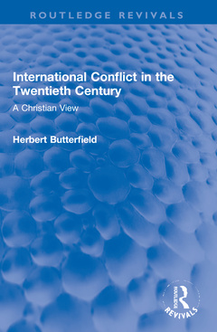 Couverture de l’ouvrage International Conflict in the Twentieth Century