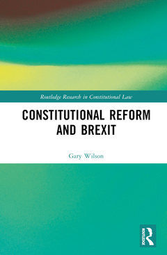 Couverture de l’ouvrage Constitutional Reform and Brexit