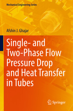 Couverture de l’ouvrage Single- and Two-Phase Flow Pressure Drop and Heat Transfer in Tubes