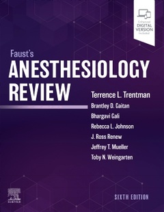 Couverture de l’ouvrage Faust's Anesthesiology Review