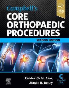 Couverture de l’ouvrage Campbell's Core Orthopaedic Procedures