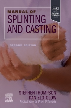 Cover of the book Manual of Splinting and Casting