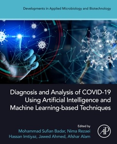 Cover of the book Diagnosis and Analysis of COVID-19 using Artificial Intelligence and Machine Learning-Based Techniques