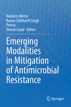Couverture de l’ouvrage Emerging Modalities in Mitigation of Antimicrobial Resistance