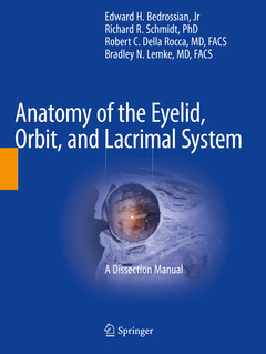 Couverture de l’ouvrage Anatomy of the Eyelid, Orbit, and Lacrimal System