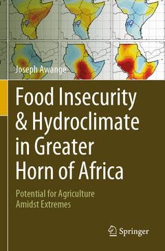Couverture de l’ouvrage Food Insecurity & Hydroclimate in Greater Horn of Africa