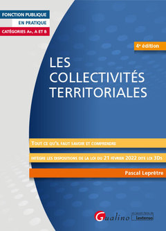 Cover of the book Les collectivités territoriales