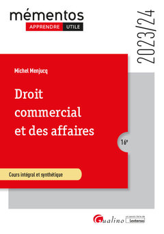 Cover of the book Droit commercial et des affaires