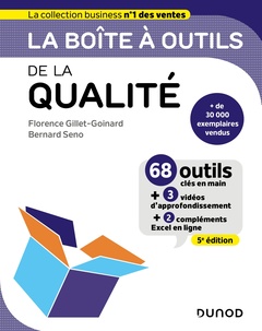 Couverture de l’ouvrage La boîte à outils de la qualité - 5e ed.