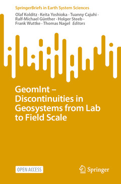 Couverture de l’ouvrage GeomInt—Discontinuities in Geosystems From Lab to Field Scale