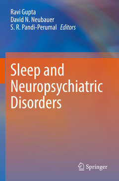 Couverture de l’ouvrage Sleep and Neuropsychiatric Disorders