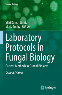 Couverture de l’ouvrage Laboratory Protocols in Fungal Biology