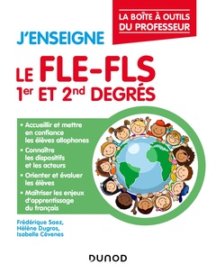 Couverture de l’ouvrage J'enseigne le FLE-FLS - 1er et 2nd degrés