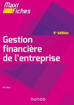 Couverture de l’ouvrage Maxi fiches - Gestion financière de l'entreprise - 5e éd.