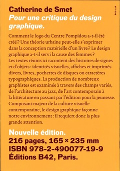 Cover of the book Pour une critique du design graphique