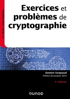 Couverture de l’ouvrage Exercices et problèmes de cryptographie - 4e éd