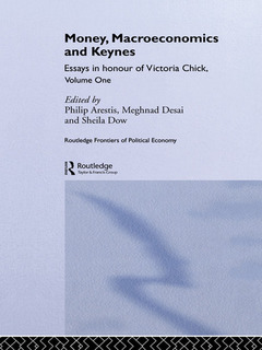 Couverture de l’ouvrage Money, Macroeconomics and Keynes