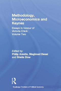 Couverture de l’ouvrage Methodology, Microeconomics and Keynes
