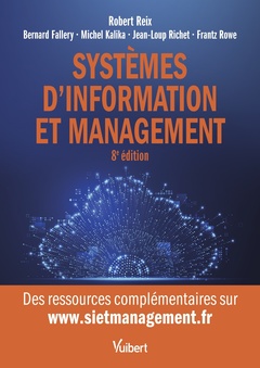 Couverture de l’ouvrage Systèmes d'information et management