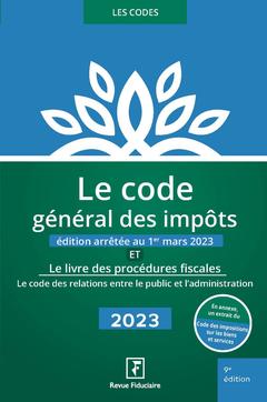 Cover of the book Le code général des impôts 2023