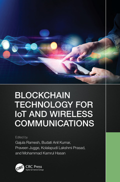 Couverture de l’ouvrage Blockchain Technology for IoT and Wireless Communications