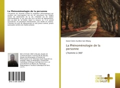 Couverture de l’ouvrage La Phénoménologie de la personne