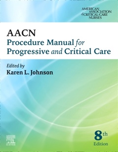 Couverture de l’ouvrage AACN Procedure Manual for Progressive and Critical Care
