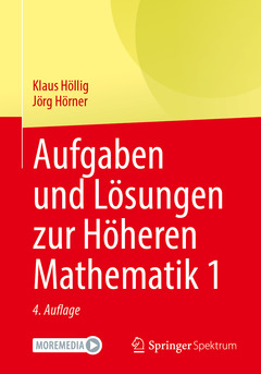 Couverture de l’ouvrage Aufgaben und Lösungen zur Höheren Mathematik 1