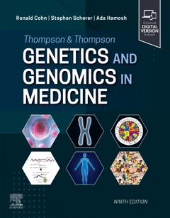 Couverture de l’ouvrage Thompson & Thompson Genetics and Genomics in Medicine