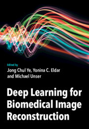 Cover of the book Deep Learning for Biomedical Image Reconstruction