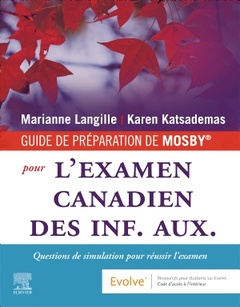 Couverture de l’ouvrage GUIDE DE PRÉPARATION DE MOSBY® à l'examen canadien des inf. aux.