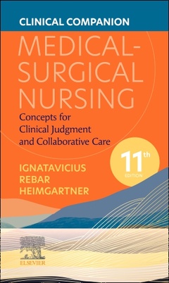 Couverture de l’ouvrage Clinical Companion for Medical-Surgical Nursing