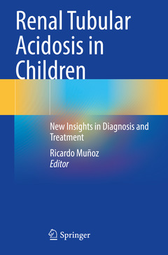 Couverture de l’ouvrage Renal Tubular Acidosis in Children