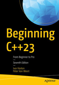Couverture de l’ouvrage Beginning C++23