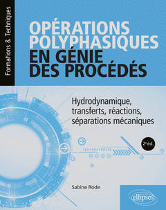 Cover of the book Opérations polyphasiques en génie des procédés