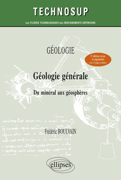 Couverture de l’ouvrage Géologie générale