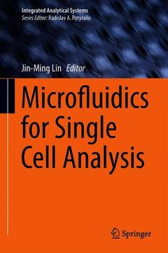 Couverture de l’ouvrage Microfluidics for Single-Cell Analysis