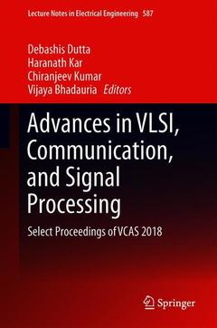Couverture de l’ouvrage Advances in VLSI, Communication, and Signal Processing